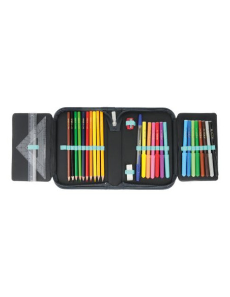 50038190,Penar echipat 31 piese, 2 clape, motiv camoucross