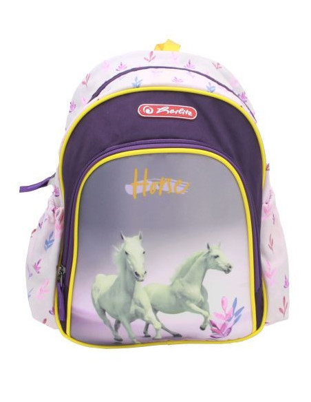 9492170,Ghiozdan cool Herlitz, dimensiune 31 x 20 x 12 cm, Motiv white horse