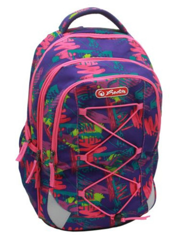 9492400,Rucsac strings pro, dimensiune 43 x 29 x 22 cm, motiv colorful mix