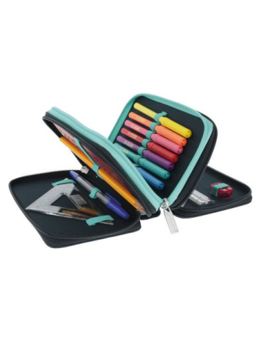 50043408,Penar echipat 31 piese, 3 compartimente, motiv sweet jungle