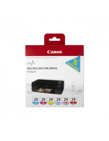 Set cartuse cerneala Canon C+M+Y+PC+PM+R PGI-29,BS4873B005AA