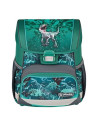 50043101,Ghiozdan echipat loop plus, motiv green rex