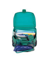 50043101,Ghiozdan echipat loop plus, motiv green rex