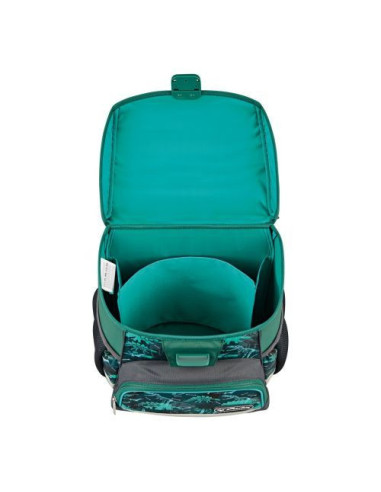 50043163,Ghiozdan neechipat loop, motiv green rex 50043163,Ghiozdan neechipat loop, motiv green rex