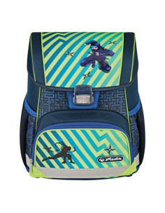 50043170,Ghiozdan neechipat loop, motiv funky ninja 2