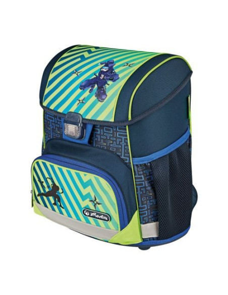 50043170,Ghiozdan neechipat loop, motiv funky ninja 50043170,Ghiozdan neechipat loop, motiv funky ninja