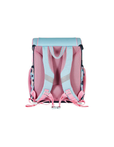 50037506,Ghiozdan neechipat loop, dimensiune 37 x 31 x 22 cm, motiv hummingbird