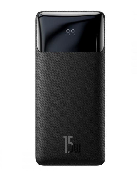 PPDML-I02,POWER BANK Baseus Bipow Digital Display, 10000mAh, PD 15W, 2 x USB 1 x USB Type-C, 1 x Micro USB digital display pt. s