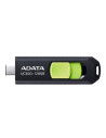 ACHO-UC300-128G-RBK/GN,MEMORIE USB Type-C 3.2 ADATA 128 GB, retractabila, carcasa plastic, negru / verde "ACHO-UC300-128G-RBK/GN