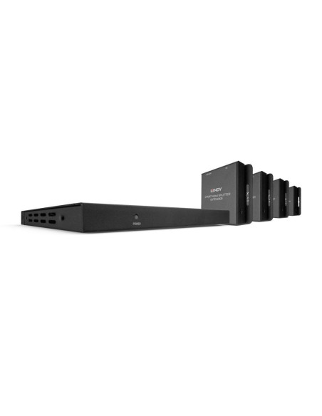 LY-38155,Lindy 50m Cat.6 4 Port HDMI & IR Extende, "LY-38155"
