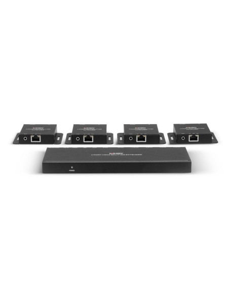 LY-38155,Lindy 50m Cat.6 4 Port HDMI & IR Extende, "LY-38155"