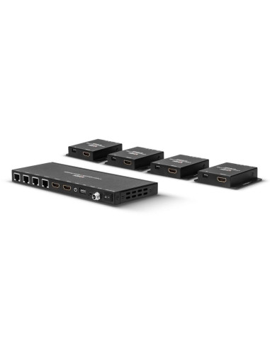 LY-38155,Lindy 50m Cat.6 4 Port HDMI & IR Extende, "LY-38155"