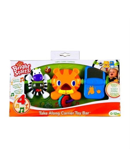BB-9005,Bright Starts - Bara de jucarii cu lumini si sunete Take Along
