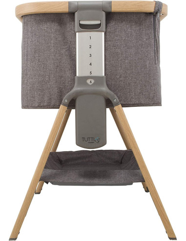 BB-211205/3590,Tutti Bambini – Patut 2 in 1 co-sleeper CoZee Oak & Charcoal