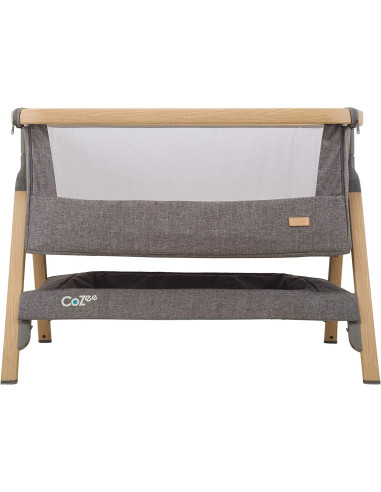 BB-211205/3590,Tutti Bambini – Patut 2 in 1 co-sleeper CoZee Oak & Charcoal