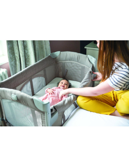BB-P1807EASTL000,Joie - Patut pliant pentru cosleeping Kubbie Satellite