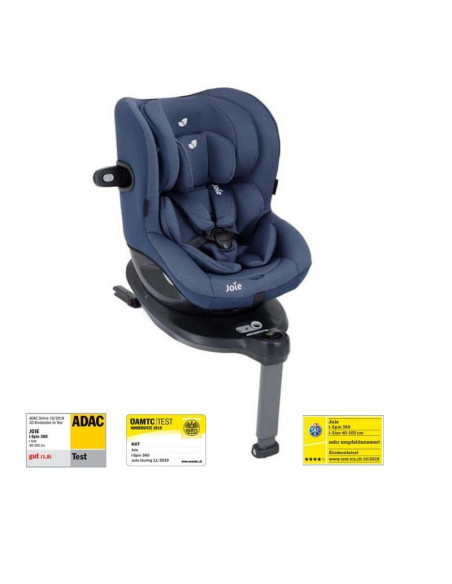 BB-C1801KADSE000,Joie - Scaun auto i-Spin 360° Deep Sea, nastere - 105 cm, testat ADAC