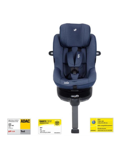 BB-C1801KADSE000,Joie - Scaun auto i-Spin 360° Deep Sea, nastere - 105 cm, testat ADAC