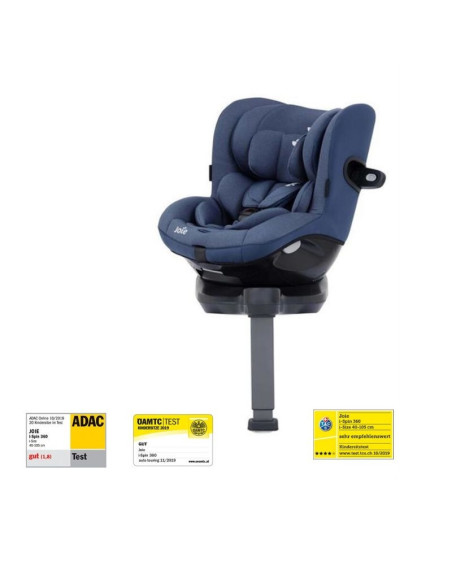 BB-C1801KADSE000,Joie - Scaun auto i-Spin 360° Deep Sea, nastere - 105 cm, testat ADAC