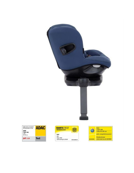 BB-C1801KADSE000,Joie - Scaun auto i-Spin 360° Deep Sea, nastere - 105 cm, testat ADAC