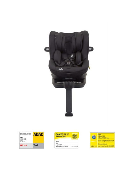 BB-C1801KACOL000,Joie - Scaun auto i-Spin 360° Coal, nastere - 105 cm, testat ADAC