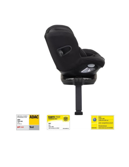 BB-C1801KACOL000,Joie - Scaun auto i-Spin 360° Coal, nastere - 105 cm, testat ADAC