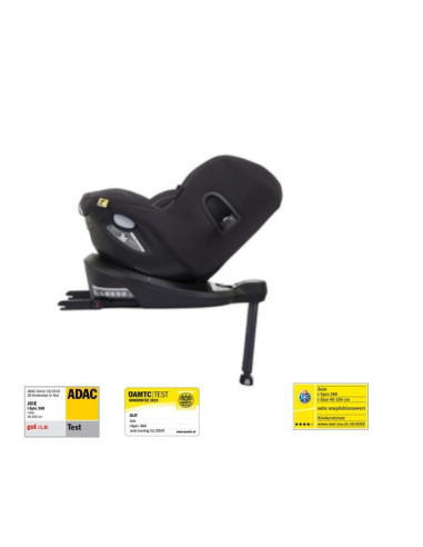 BB-C1801KACOL000,Joie - Scaun auto i-Spin 360° Coal, nastere - 105 cm, testat ADAC