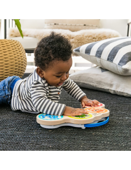 BB-11650,Baby Einstein – Jucarie muzicala de lemn Hape Magic Touch Drum™