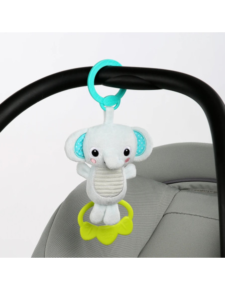 BB-9179E,Bright Starts - Jucarie plus Elefant pentru carucior Tug Tunes