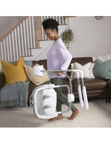 BB-12058,Ingenuity - Leagan portabil AnyWay Sway™, Spruce