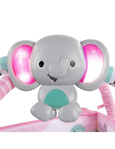 BB-12625,Bright Starts - Salteluta de activitati 5 in 1 Gym & Ball Pit Rainbow Tropics