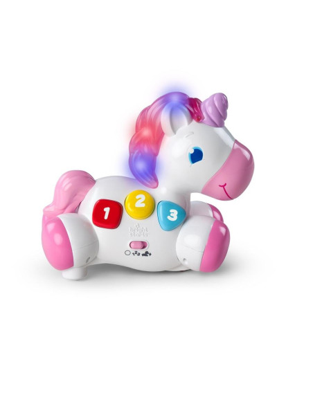 BB-10307,Bright Starts - Jucarie Unicornul magic Rock & Glow