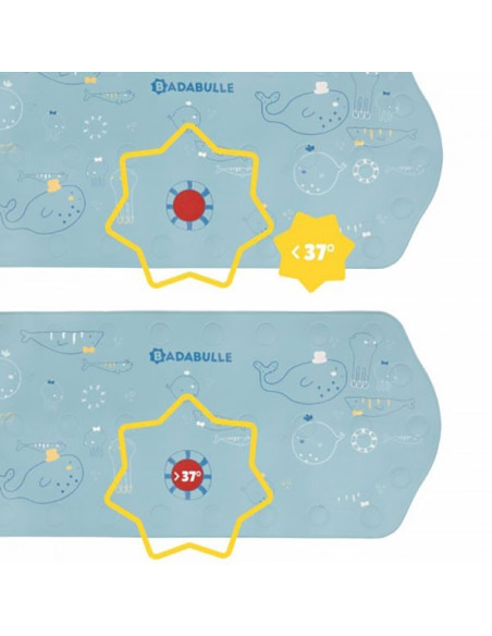 BB-B023014,Badabulle - Covor XXL antiderapant pentru cada cu senzor de temperatura