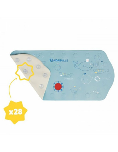 BB-B023014,Badabulle - Covor XXL antiderapant pentru cada cu senzor de temperatura