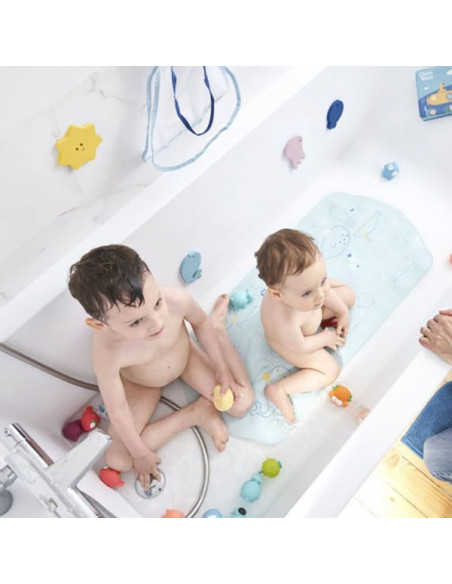 BB-B023014,Badabulle - Covor XXL antiderapant pentru cada cu senzor de temperatura