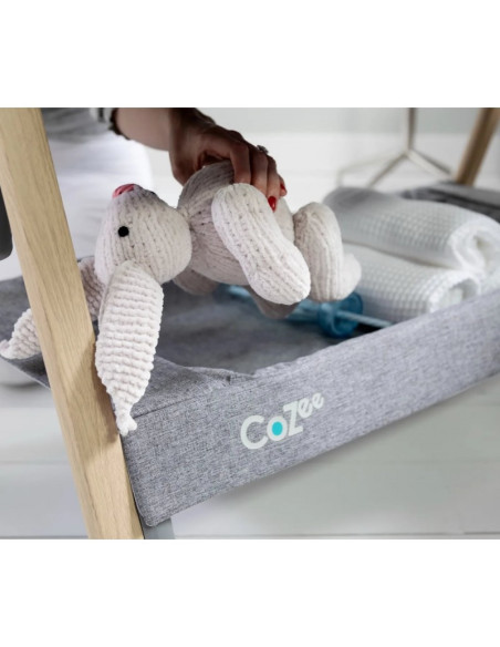 BB-211205/3596,Tutti Bambini – Patut 2 in 1 co-sleeper CoZee Oak & Sterling Silver