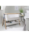 BB-211205/3596,Tutti Bambini – Patut 2 in 1 co-sleeper CoZee Oak & Sterling Silver