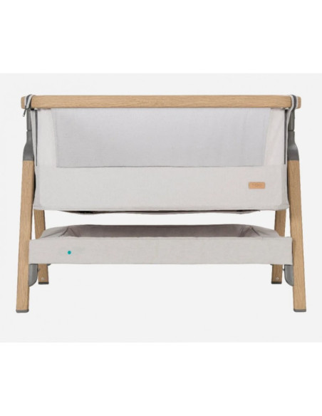 BB-211205/3596,Tutti Bambini – Patut 2 in 1 co-sleeper CoZee Oak & Sterling Silver