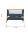 BB-211205/3596,Tutti Bambini – Patut 2 in 1 co-sleeper CoZee Oak & Sterling Silver