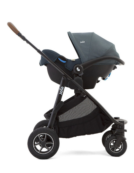 BB-C1817CALAG000,Joie - Scoica auto i-Snug cu tetiera reglabila, nastere-75 cm Lagoon