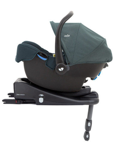 BB-C1817CALAG000,Joie - Scoica auto i-Snug cu tetiera reglabila, nastere-75 cm Lagoon