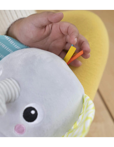 BB-12498,Bright Starts - Jucarie interactiva Hug a Bye Baby Elephant BB-12498,Bright Starts - Jucarie interactiva Hug a Bye Baby Elephant