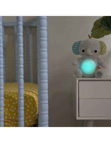BB-12498,Bright Starts - Jucarie interactiva Hug a Bye Baby Elephant BB-12498,Bright Starts - Jucarie interactiva Hug a Bye Baby Elephant