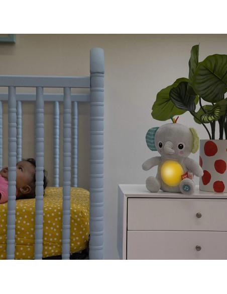 BB-12498,Bright Starts - Jucarie interactiva Hug a Bye Baby Elephant BB-12498,Bright Starts - Jucarie interactiva Hug a Bye Baby Elephant