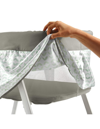 BB-12053,Ingenuity - Patut cu vibratii linistitoare Snuggity Snug Nimbu