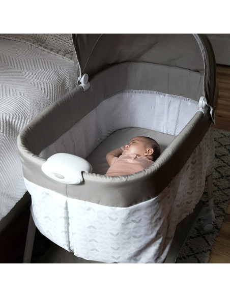 BB-12053,Ingenuity - Patut cu vibratii linistitoare Snuggity Snug Nimbu