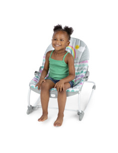 BB-13030,Bright Starts - Balansoar Rosy Rainbow 2 în 1 2