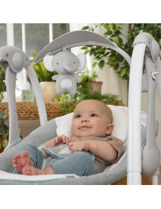 BB-12579,Ingenuity - Leagan portabil ConvertMe Swing 2 Seat Battery-Swell 2