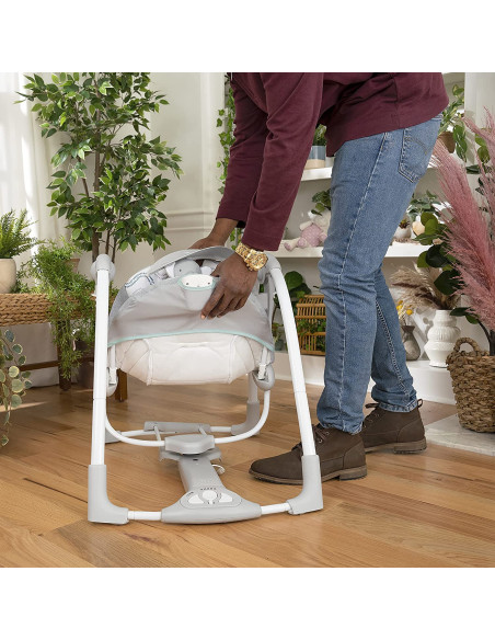 BB-12579,Ingenuity - Leagan portabil ConvertMe Swing 2 Seat Battery-Swell