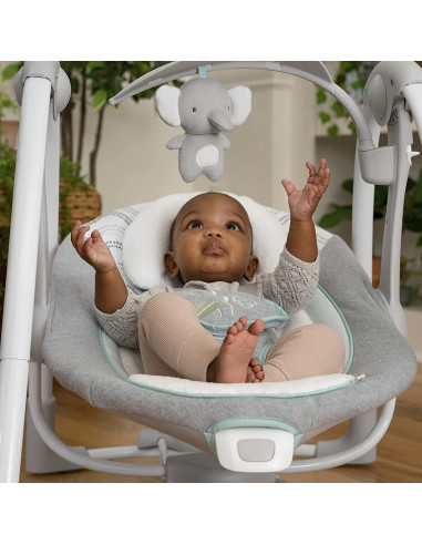 BB-12579,Ingenuity - Leagan portabil ConvertMe Swing 2 Seat Battery-Swell